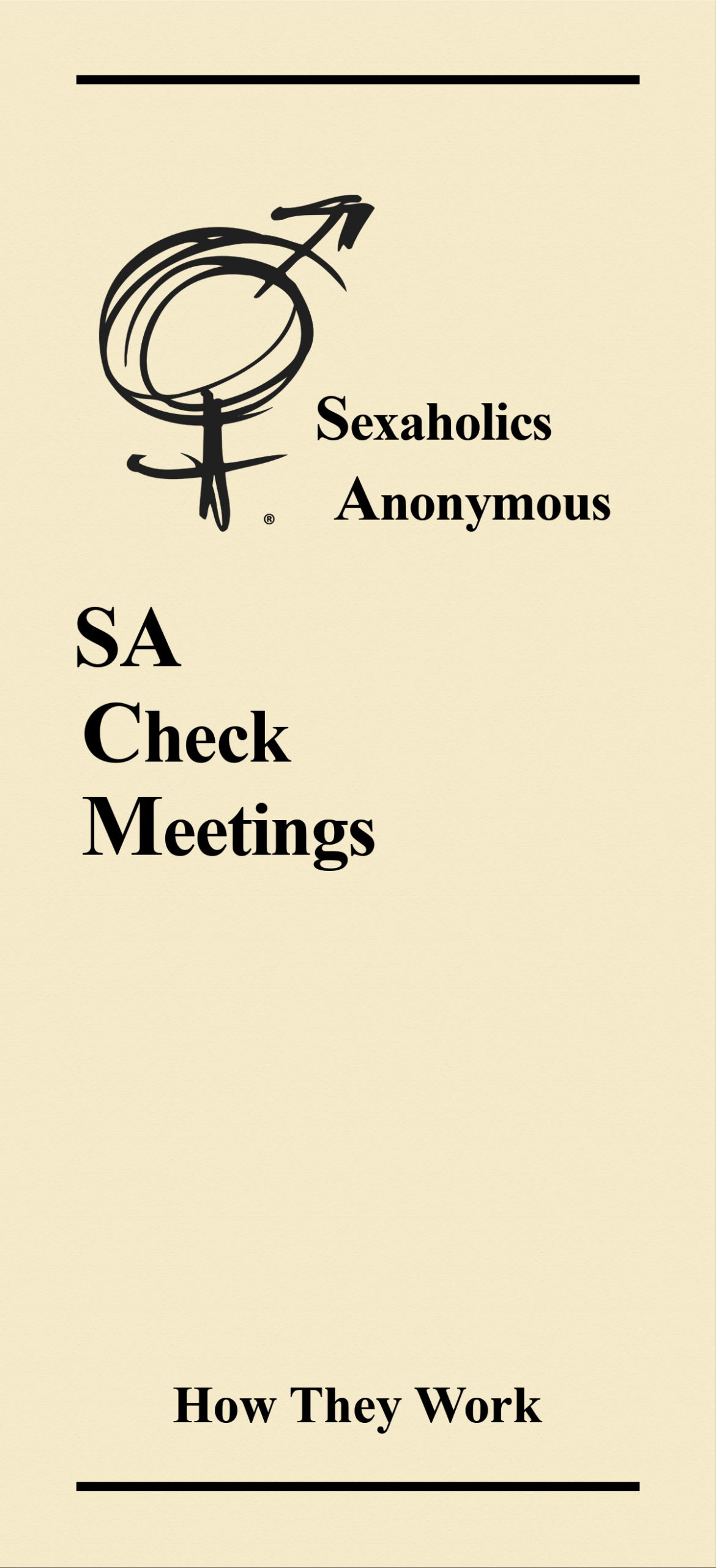SA Check Meetings